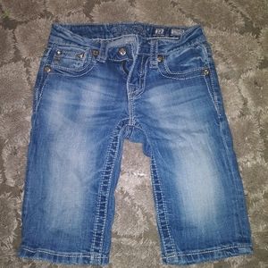 Miss Me Girls Denim Bermuda Shorts